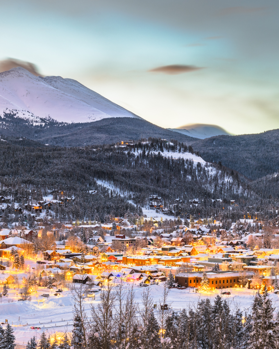 The town of breckenridge